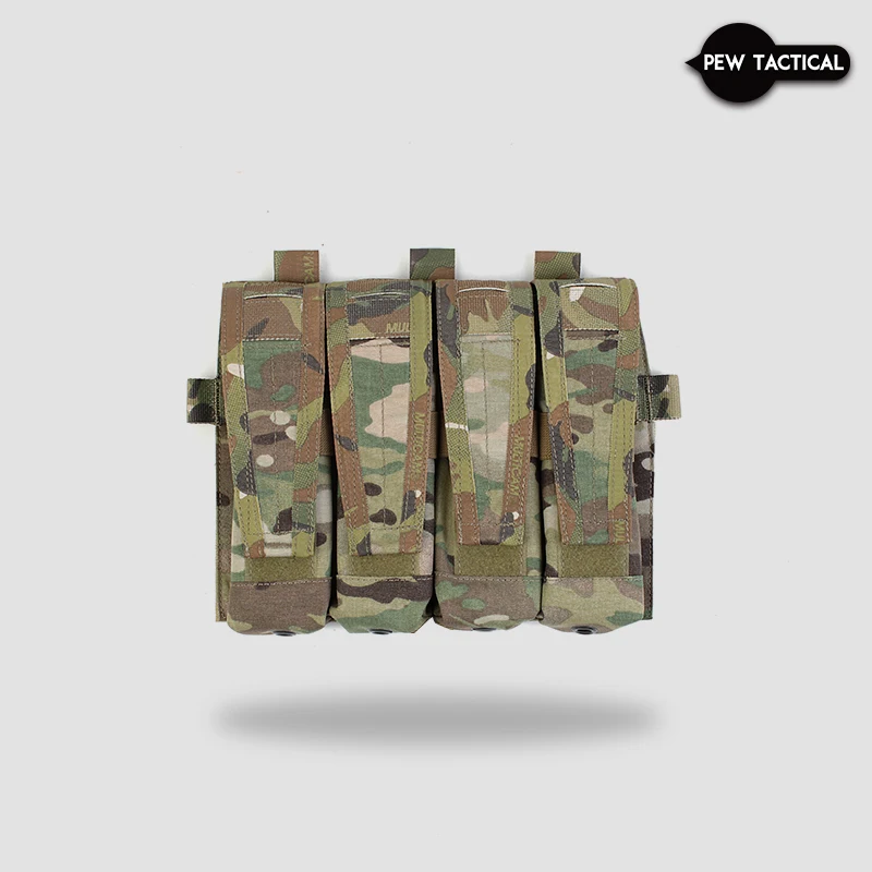 Tactical Outdoor  Avs Detachable Flap Smg 9mm .45 Hunting Colete Tatico Militar Magazine Clip Pouch Airsoft Accessories