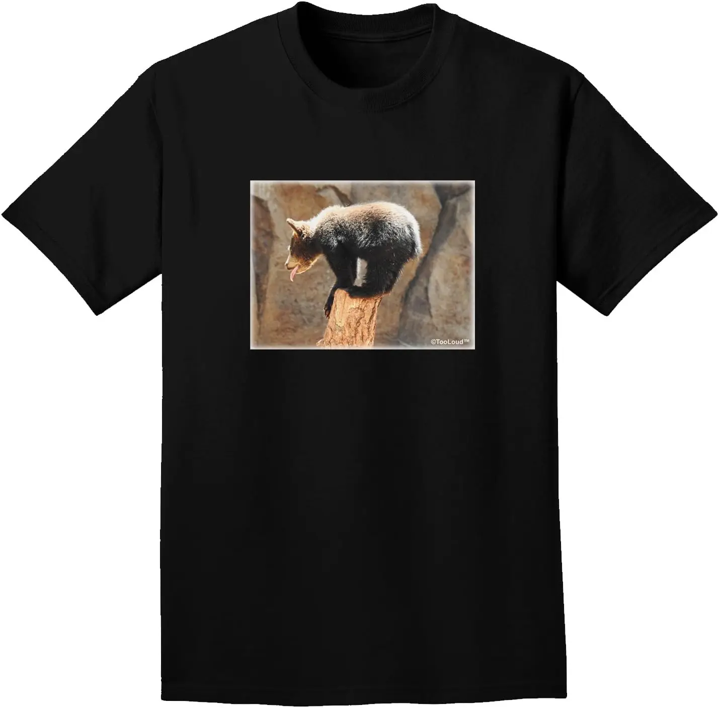 Balancing Bear Cub Tees Y2K tops Unisex Summer Short Sleeve