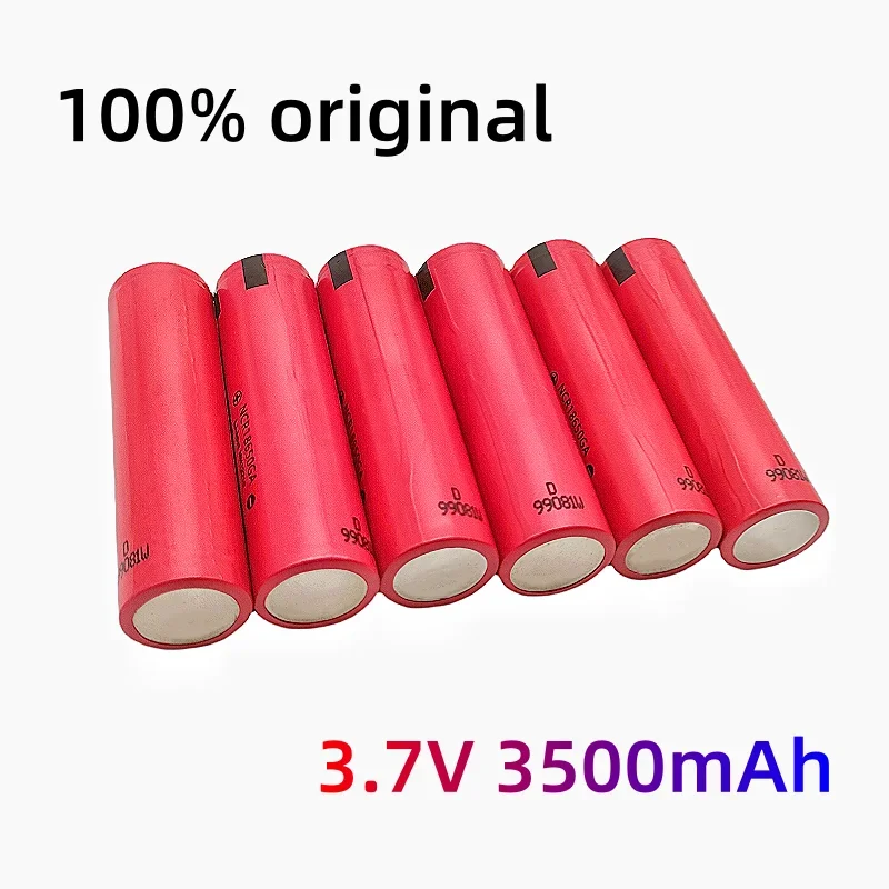 3,7 V 3500mAh 18650 NCR 18650 GA batería recargable de iones de litio lpega 30A descarga para juguetes herramientas batería de linterna