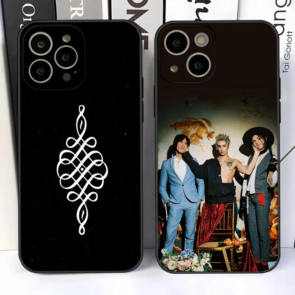 Music P-Palaye Royale Phone Case For iPhone 15,14,13,12,11 Plus,Pro,Max,XR,XS,X,7,8 Plus,SE,Mini Silicone Soft