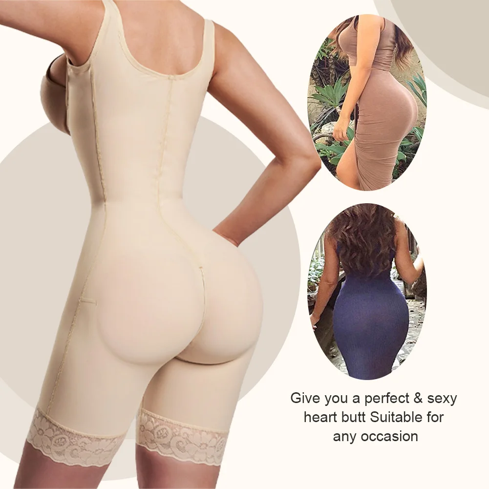 Fajas Colombianas Originales Shapewear High Compression Reducing and Shaping Girdles Women Slimming Butt Lifter Body Shaper