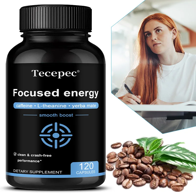 

L-Theanine Capsules 2000 Mg,Vegetarian Supplement Relieves Stress Supports Healthy Mood and Improves Focus Non-GMO