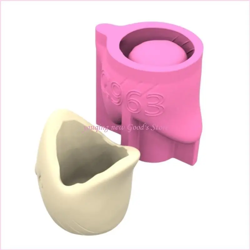 

57QA Силиконовые формы для ваз, силиконовые формы для литья в форме акулы, силиконовые формы для держателей ручек для креативных