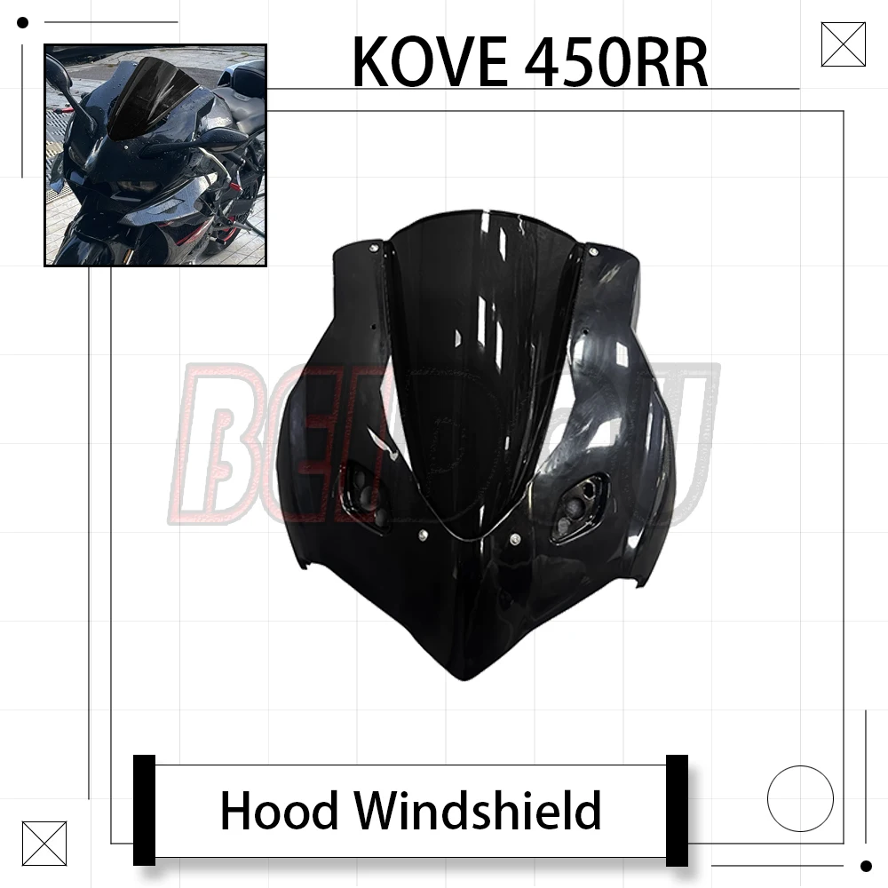 

For KOVE 450RR RR450 450 RR Motorcycle Modified Competition Integrated Hood Windshield Wind Panel
