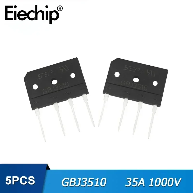 5PCS Diode Bridge Rectifier DIP GBJ1510 GBJ2510 GBJ3510 GBU1510 Rectifier Kit