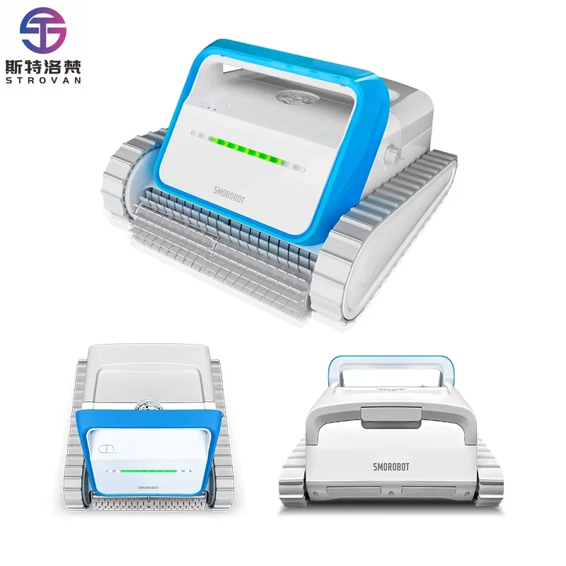 STLF WJW Akx высокой мощности автоматический беспроводной роботизированный надземный подземный очиститель для скалолазания на стене бассейна автоматический интеллектуальный бассейн R