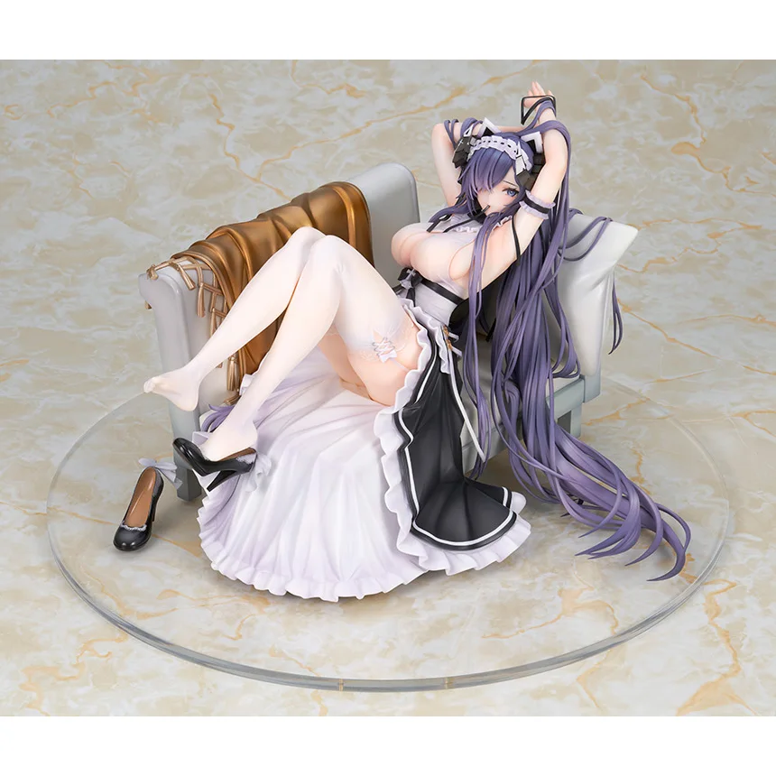 【Presale】Azur Lane August Von Perceval Maid Witch Handmade Reservation Collectible Anime Model Action Figure Christmas For Kids