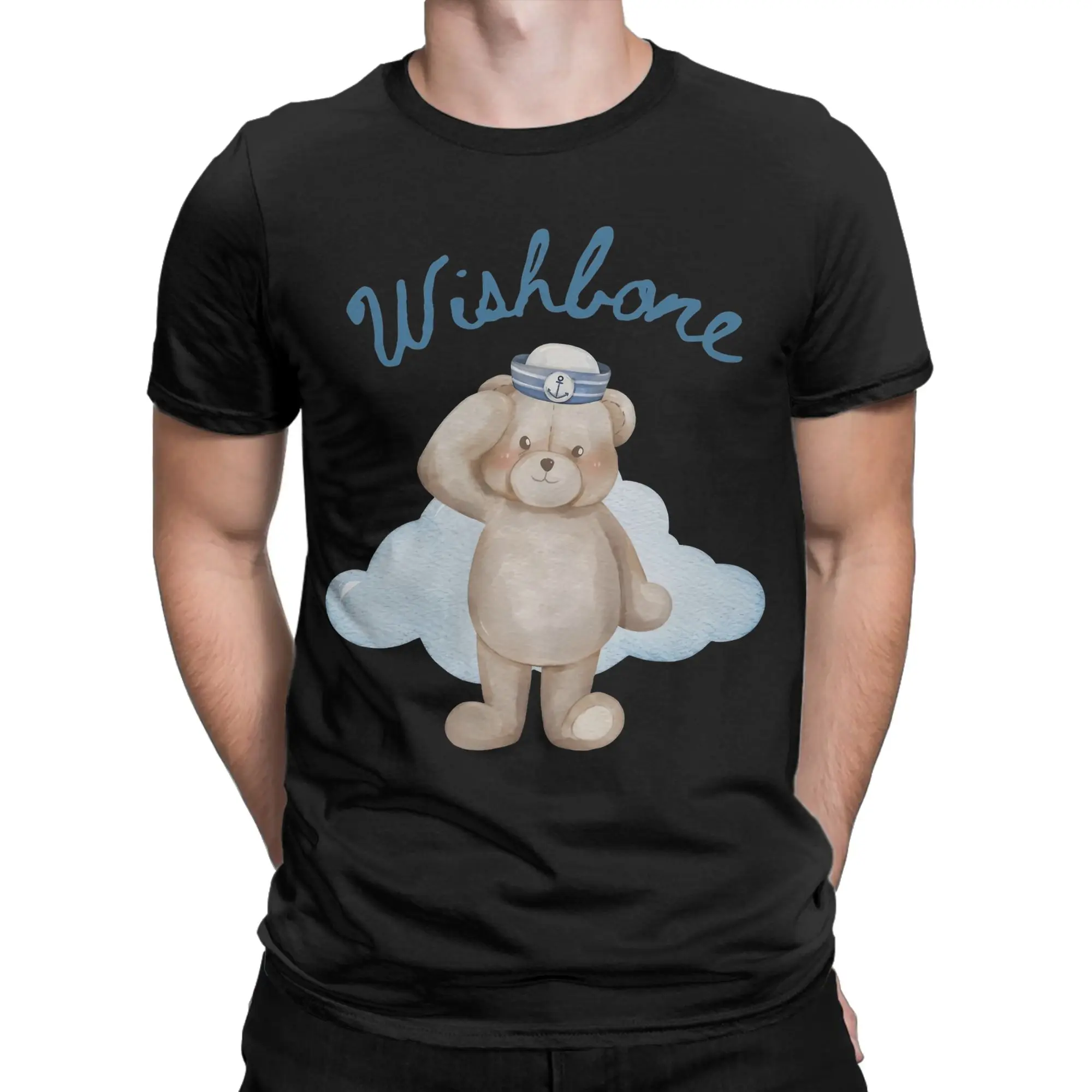 Wishbone Conan Gray T Shirt Men's  Pure Cotton Vintage T-Shirts Crew Neck  Tees Short Sleeve Clothes Big Size