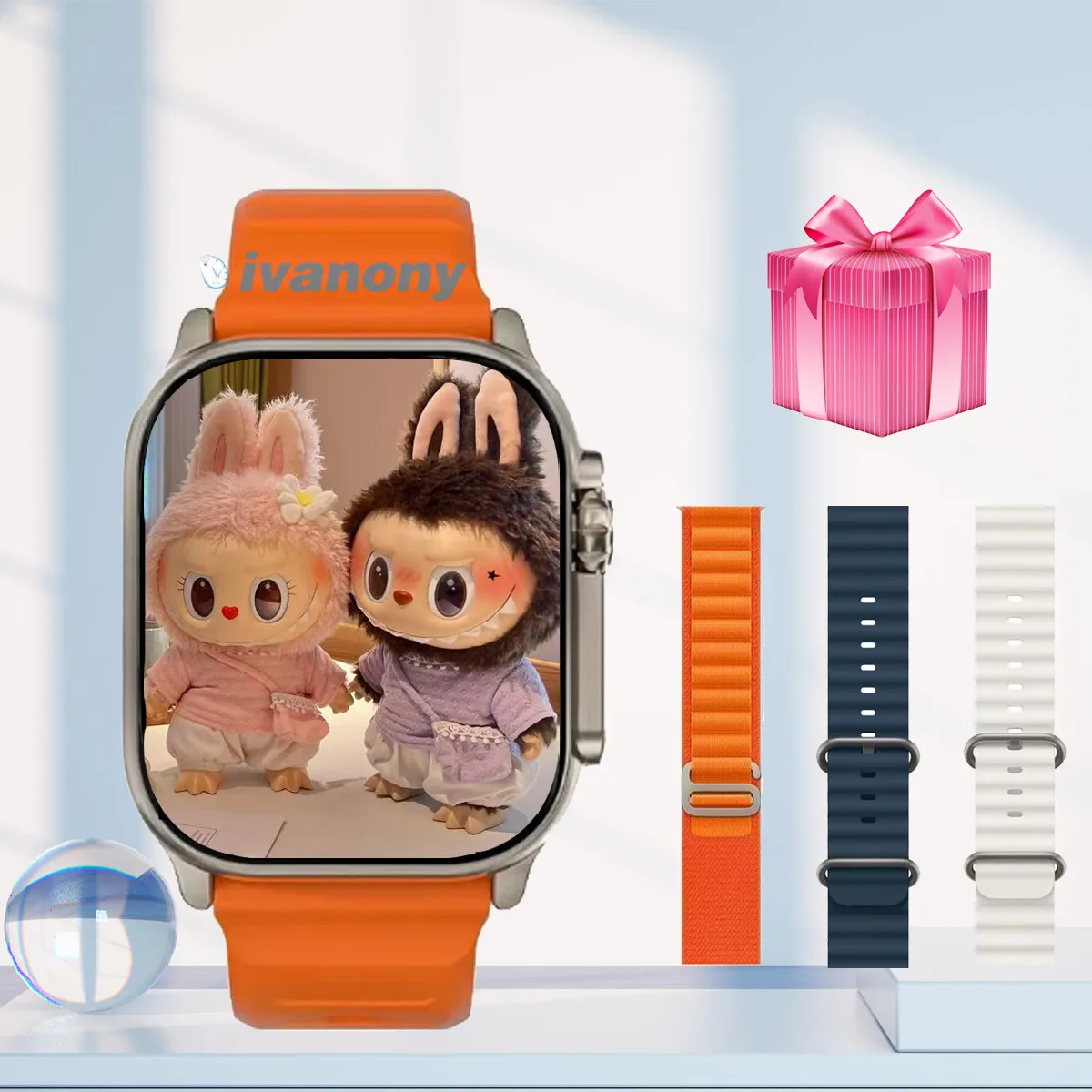 

Оригинальные умные часы Ivanony HK11 Ultra 3, 1 ГБ/ROM, напоминание о расписании, совместное использование сети Bluetooth, локальный альбом, наручные часы Amoled, мужские