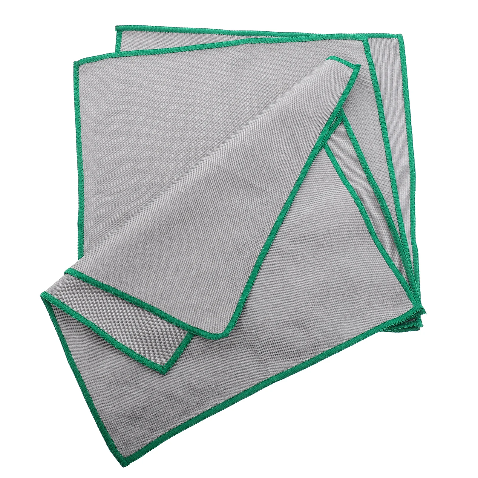 

4Pcs Microfiber Car Window Cleaner Cloths Reusable Absorbent Towels for Glass Mirrors Windshield Home Kitchen Glass Towels