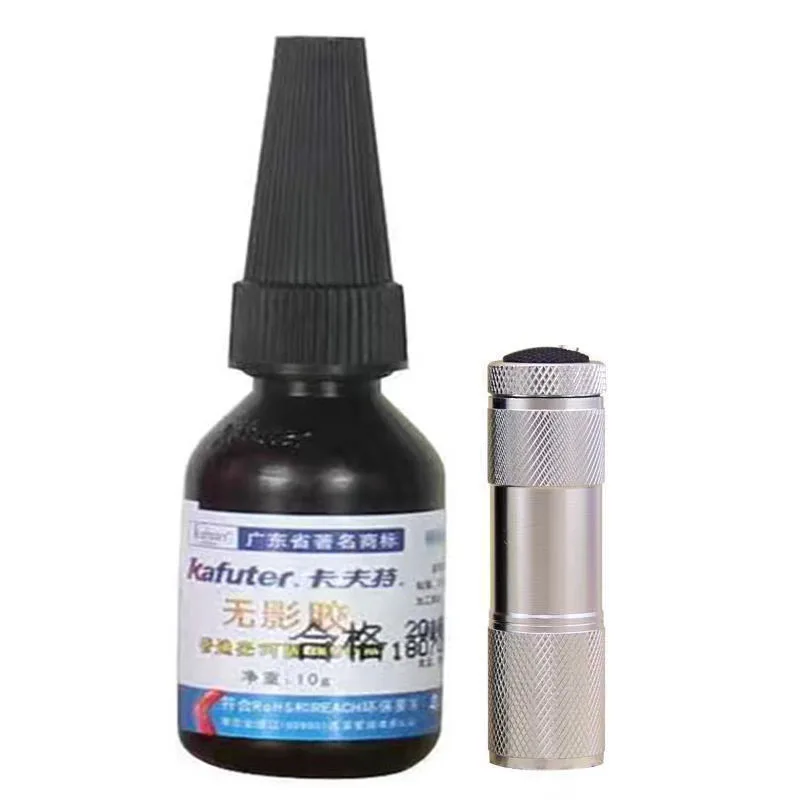 High Quality 10ml Kafuter UV Glue UV Glue Curing Adhesive K-300 Transparent Crystal Glass Adhesive PVC Uv Repair and Repair Glue