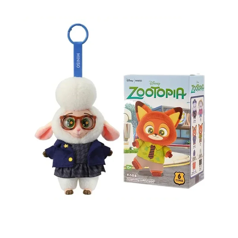 Disney Zootopia Blind Box Nick Judy Vinyl Pop Trendy Verrassing Speelgoed Leuke Rugzak Hanger Kinderverjaardagscadeau Kerstcadeau