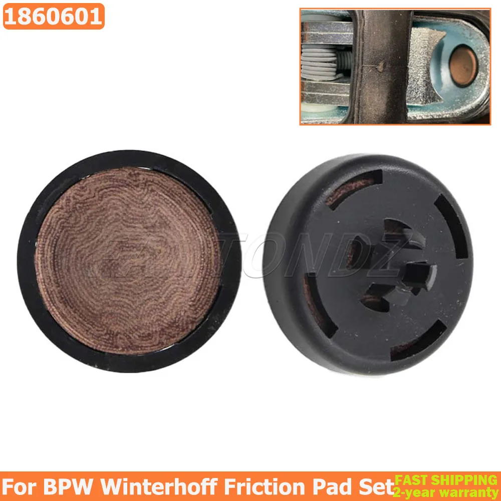 

For BPW Winterhoff Friction Pad Set For WS3000 & WS3500 MK2 MK3 Stabiliser Couplings 1860601 Friction Pad Pads