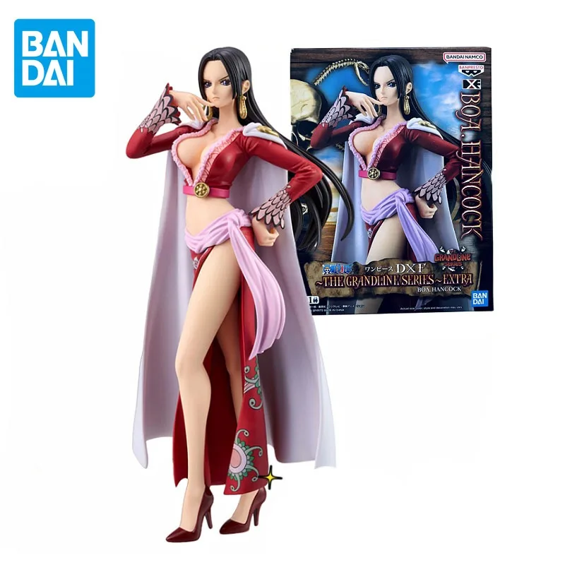 

Фигурки героев аниме BANDAI DXF, Оригинальные фигурки героев аниме Boa · Hancock, игрушки для мальчиков, девочек, детей, подарки на день рождения