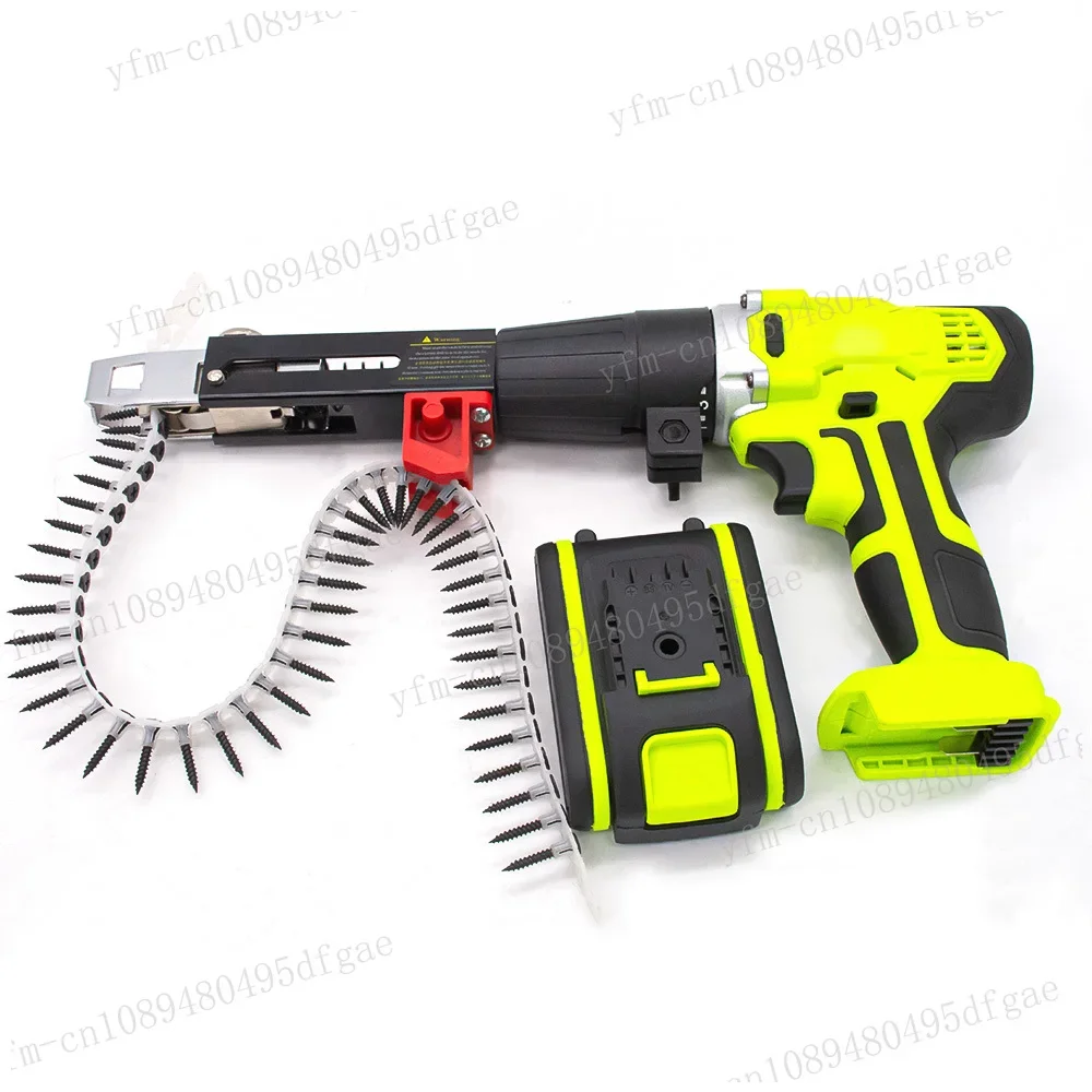 

Lithium Battery Cordless Nailer Gun for Concrete Wall Nail Gun Machine Electric Tapping Screw Nailgun