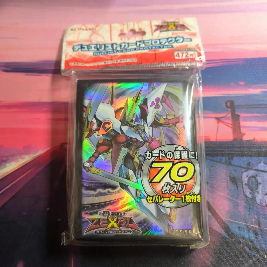 70Pcs Yugioh KONAMI Duel Monsters Number C39: Utopia Ray Victory Official Collection Sealed Card Protector Sleeves