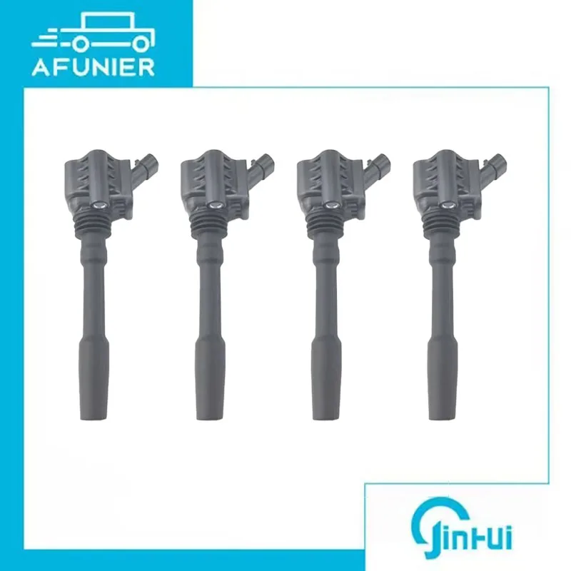 

4Pcs Ignition Coil For Alfa-Romeo Mito Fiat 500L Bravo Doblo Lancia Delta Opel Combo Renegade 1.4T With Turbo OE No.:00 55236081