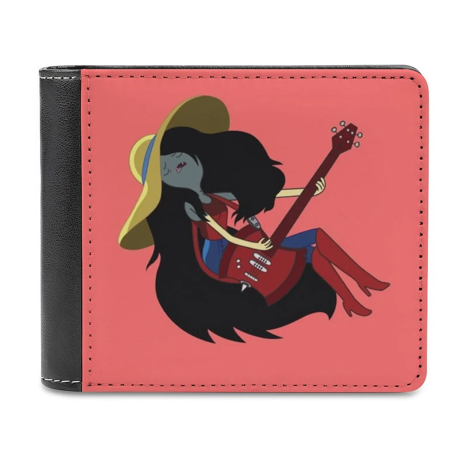 Men's Wallet Leisure Travel Lightweight Portable Wallets Short Style Male Purse Adventuretime The Vampire Queen Vampire Cute