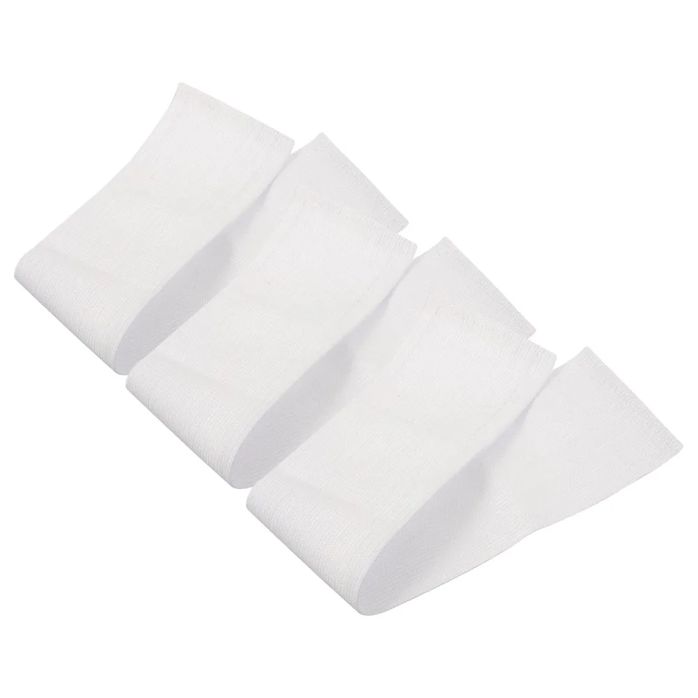 

3pcs White Blank Armband Football Captain Bands Elastic Adjustable DIY Sleeve Sports Team Multipurpose Arm Band
