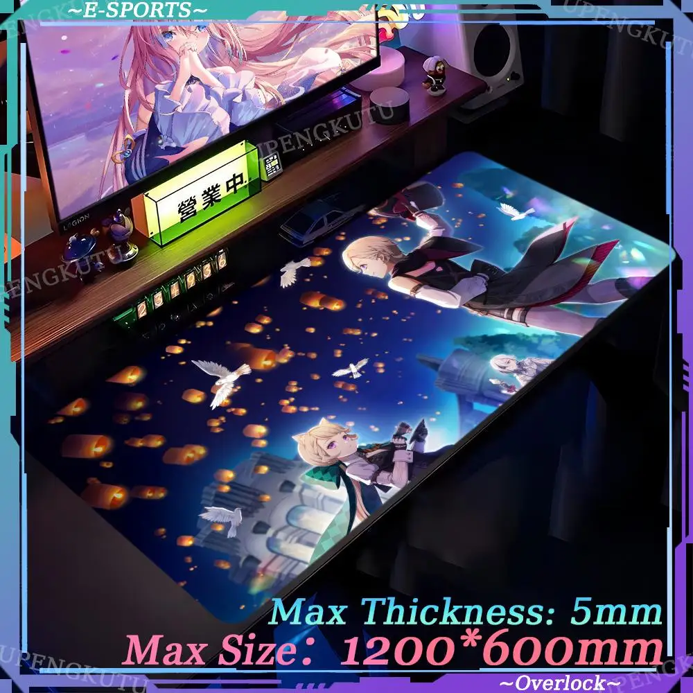 

Locked edge mouse pads Desktop accessories G_genshin_impact Locked edge pads Oversized Gaming Mouse Game accessories Desk mat