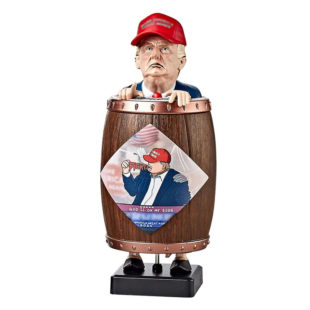 Donald Trump Funny Cigarette Holder Donald Trump Collectibles Creative Spoof Cigarette Box Gag Gift for Trump Fans