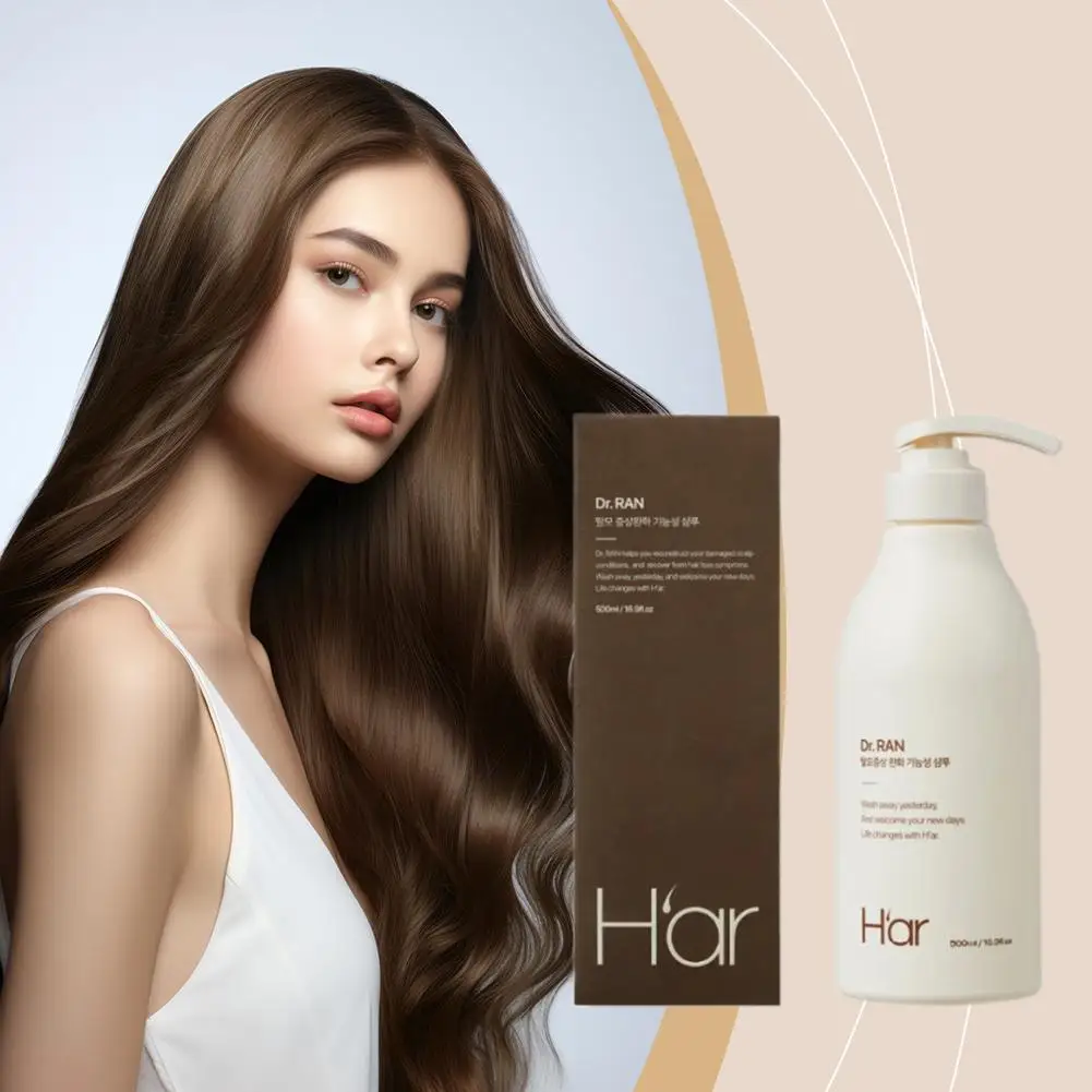

Dr. RAN Protein Shampoo 500ml Deeply Cleanses The Scalp Repairs Damaged Hair Strengthens Hair Roots And Reduces Hair Loss