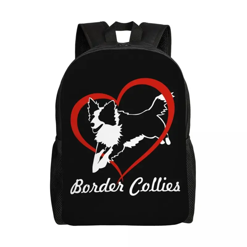 

Рюкзаки Cute Love Border Collies для мужчин и женщин, водонепроницаемые школьные сумки для собак и домашних животных, сумки для книг с принтом