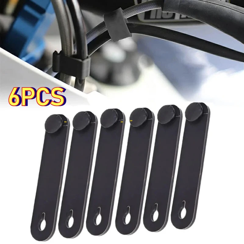 6pcs Motorcycle Rubber Frame Securing Cable Wiring Harness for Bmw R 1250 Gs Adventure Hornet Ktm Exc Accessories