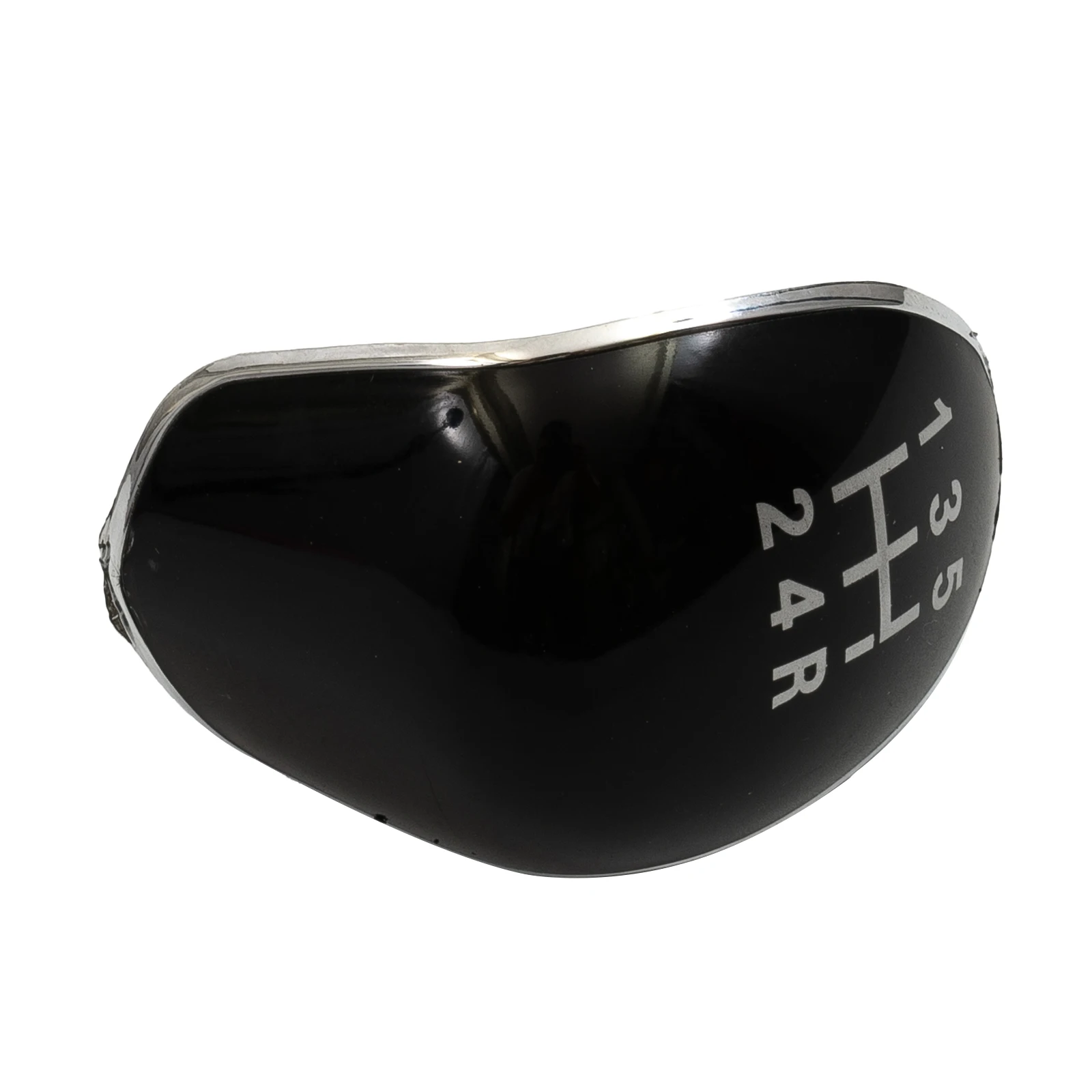 5 Speed Car Gear Shift Knob Cap Cover Insert For Ford Fiesta 2008-2016 Interior Parts Black Gear Shift Knob ABS Plastic