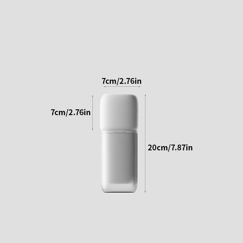 3-in-1 Travel Toothbrush Cup Set |   Portable Family Wash Set for 3, All-in-One Storage Solution