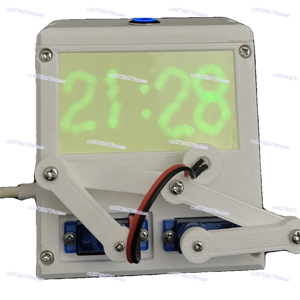 

Clock Creative Automatic Writing Time Robot Programming