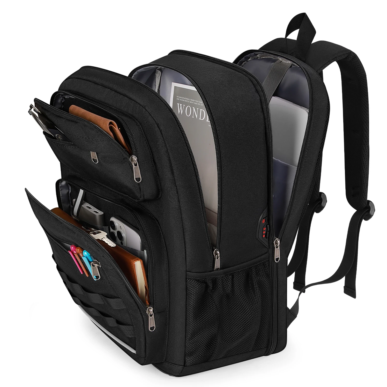 

SDYSM дорожный рюкзак для ноутбука 15,6-дюймовый большой рюкзак для ноутбука водостойкий колледж бизнес компьютерная сумка книжная сумка для мужчин женщин