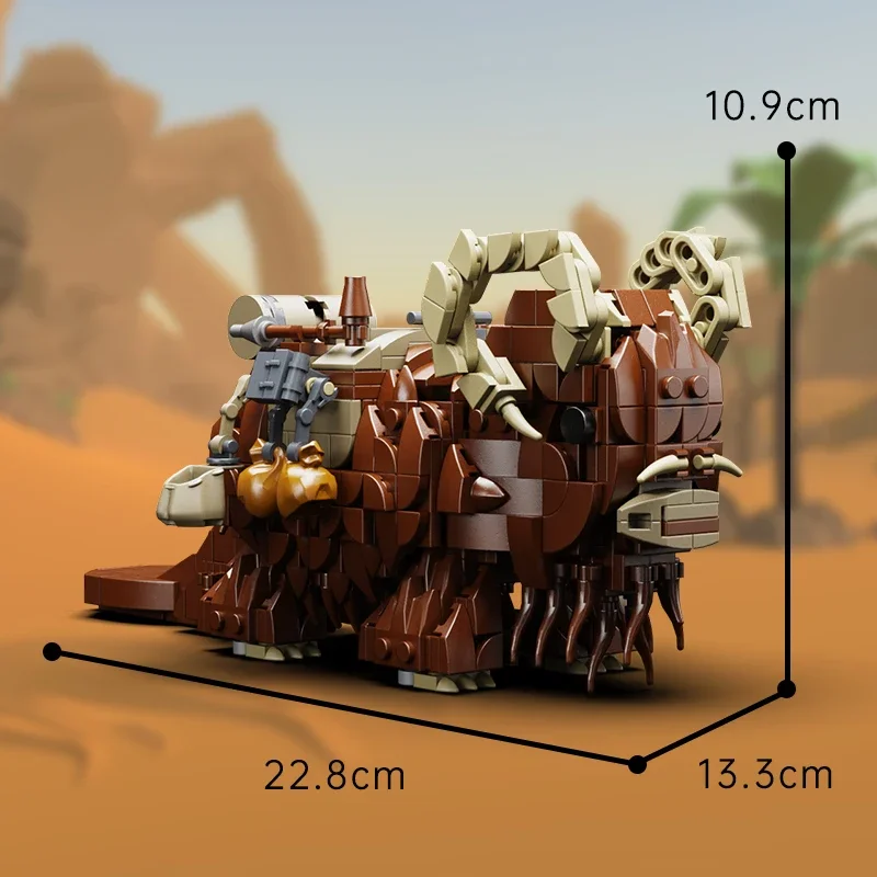 Banthas 모델 키트 브릭, Moc 공상 과학 영화 캐릭터 비스트 빌딩 블록 장난감, 소년 어린이 크리스마스 장난감, 건축자 미니 물건