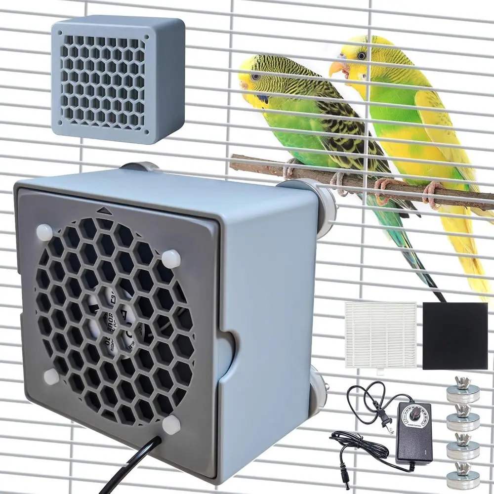 

Bird Dust Vacuum,Acuum Cleaners or Pet Birds eathers,Adjustable Wind Speed,Bird Cage Accories or Conure Cockatiel Budgies Lovebi