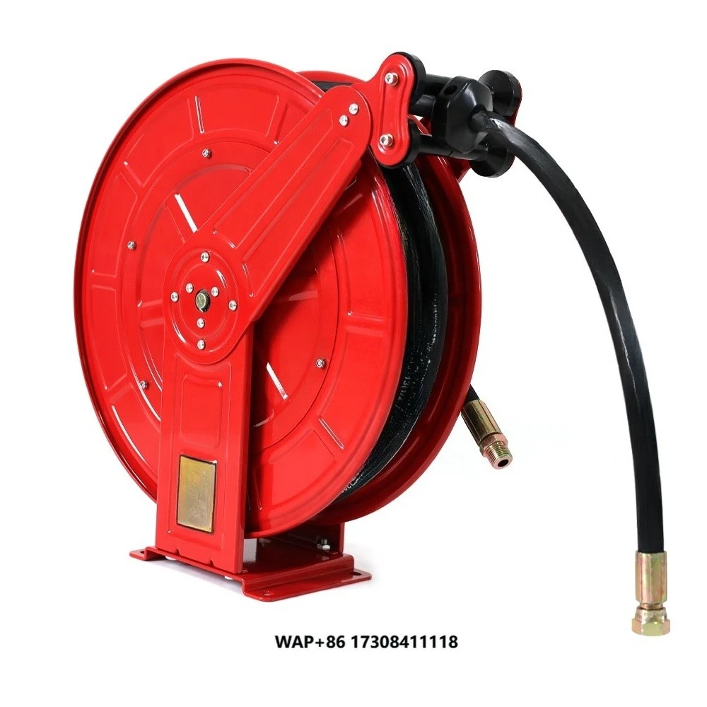 

Reel for Garden High Pressure Garden Hose Reel Retractable Wall Mount Garden Hose Reel