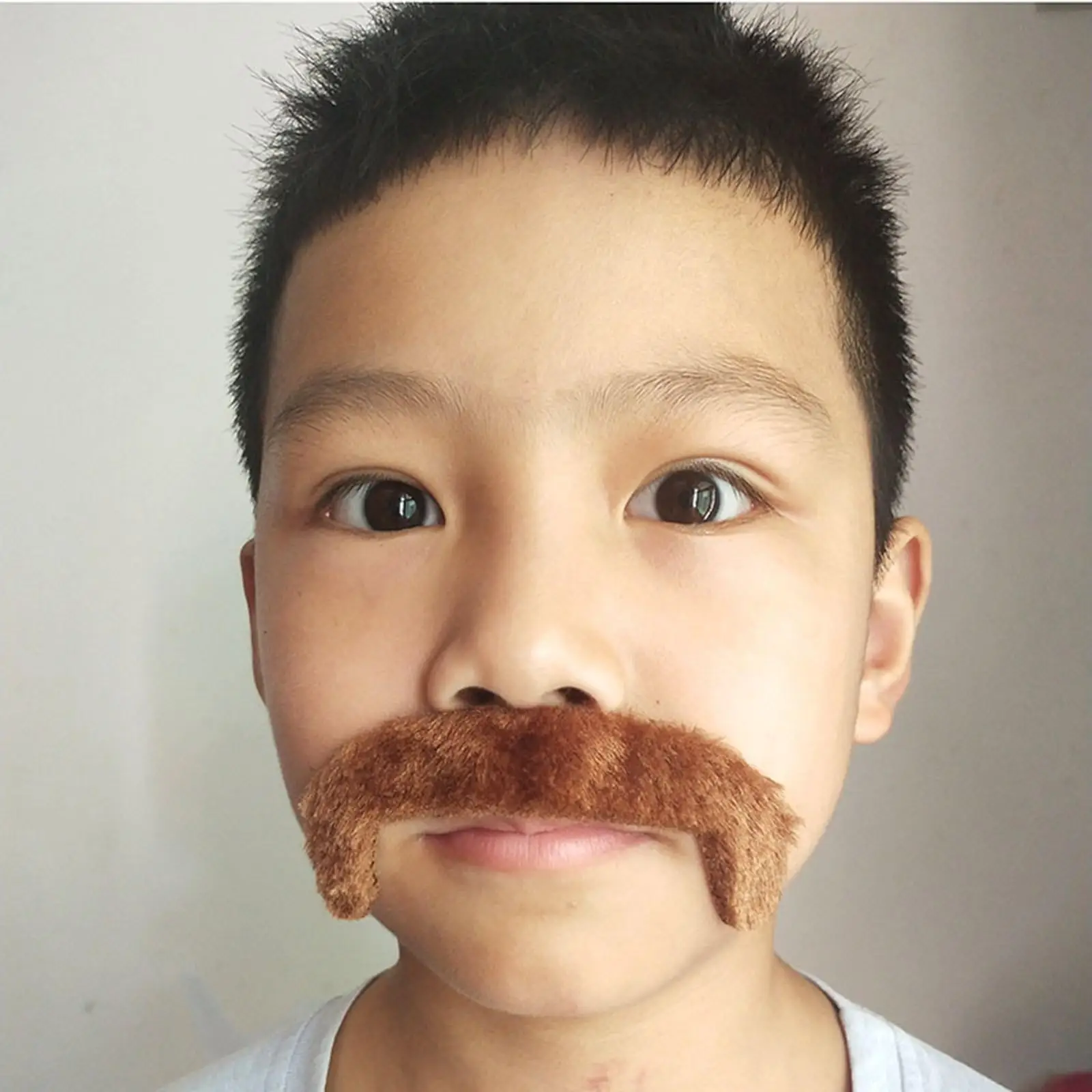 Realistic Fake Beard Mustache Set for Halloween Cosplay Party Supplies Plush Whisker Sticker Dress Up Fancy Costume