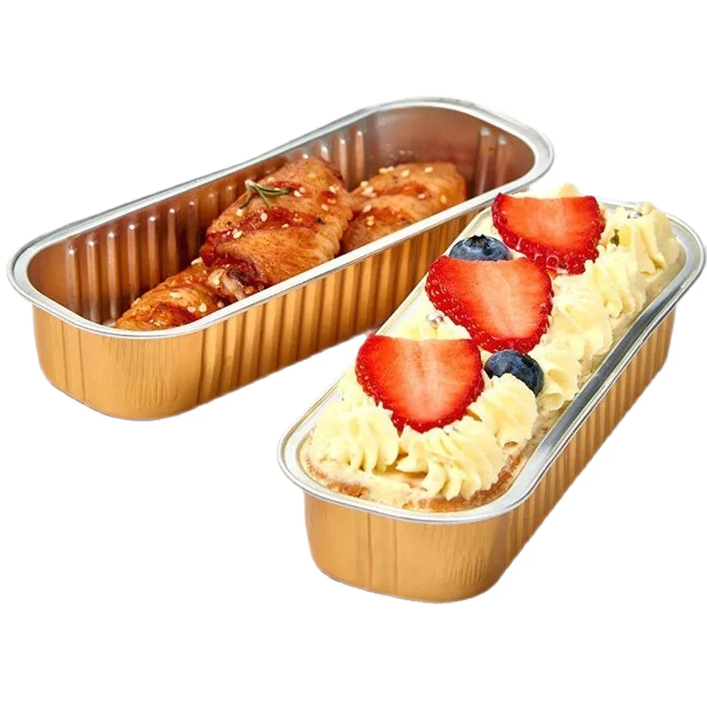 Paper Thickened Aluminum Tin Tin Paper Box Box Bowl Foil Lunch Box Oven