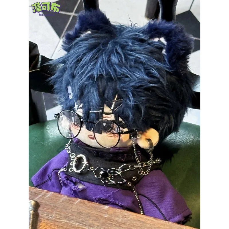 Bonito menino monstro de pelúcia algodão corpo, vestir roupas, travesseiro, cosplay, legal, sem mísseis, original, presente fãs, 20cm