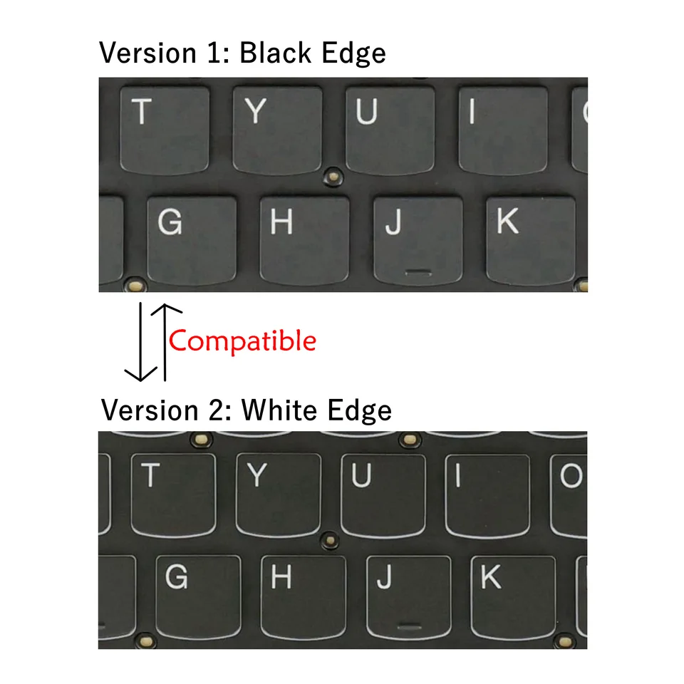 Backlit Keyboard for Lenovo Yoga 2 13, 3 14, 700-14ISK