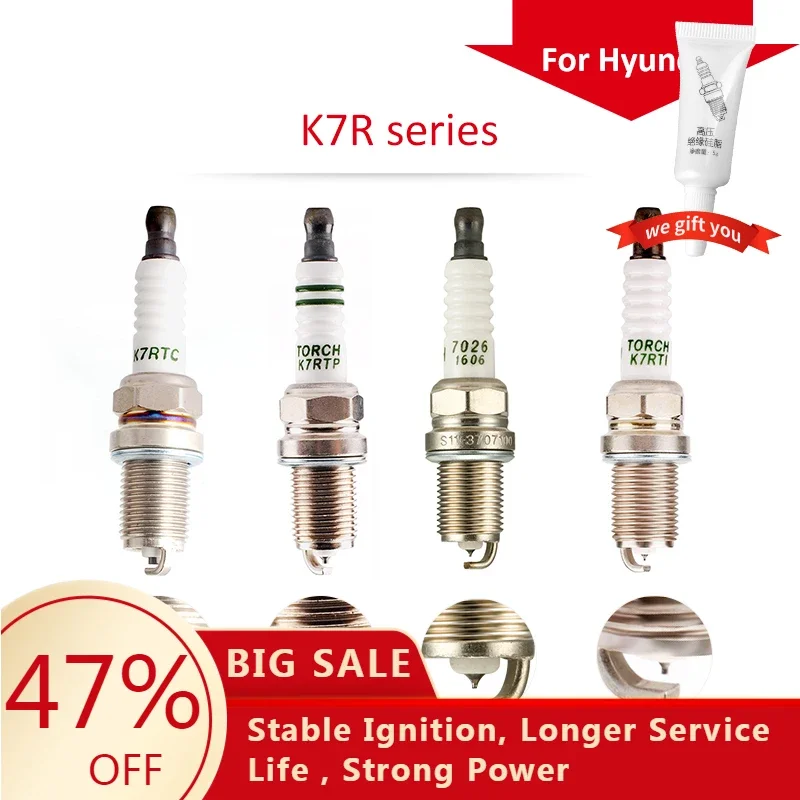 

4packs/6packs China original TORCH spark plugs FR7DPP/FR7DP-DEG/IK20/RC8PYP/K7RTI