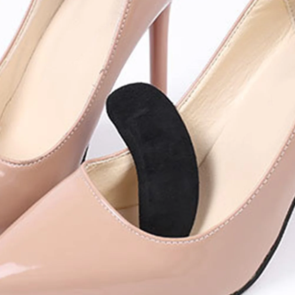 

4 Pairs Anti Wear Stickers for High Heels Wedge Inserts Pads Balls Feet Boots Comfortable Women Heel Pads Shock Absorption Non