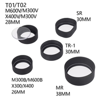 AD Custom RubberLens Guard SR MR 26/28/30mm LED Weapon Flashlight Protector For TR1 M300 M600U X300 Hunting Light Accessories