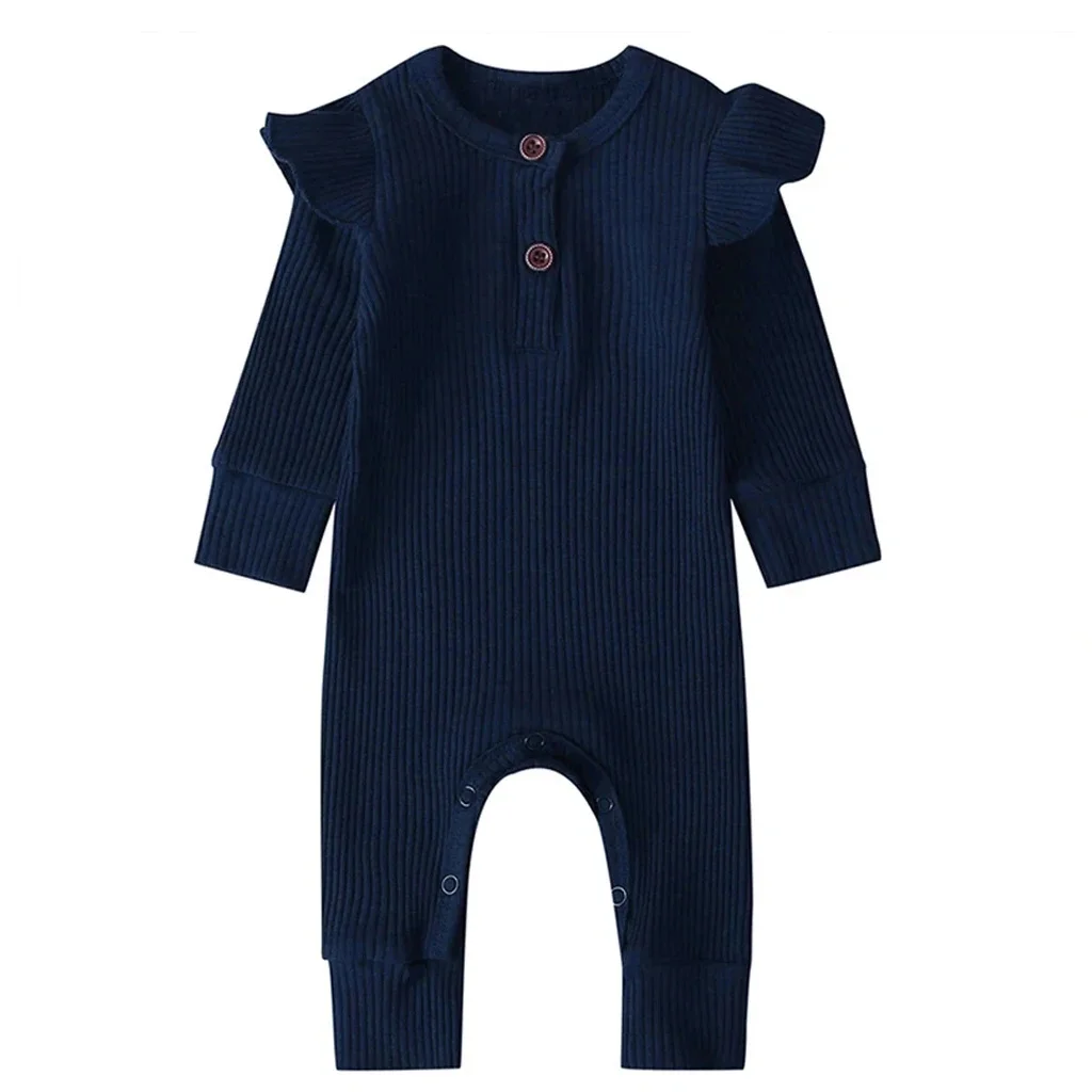 

Newborn Baby Boys Clothes 0 to 18 Months Cute Onesies For Newborn Girls Casual Style Long Sleeve Infant Romper Toddler Jumpsuit