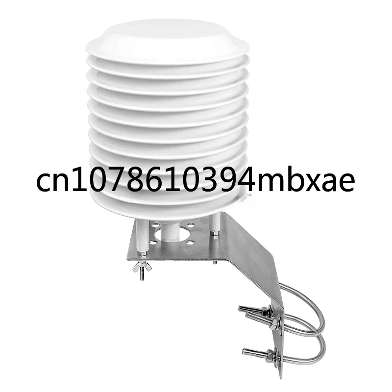 RK330-01 Outdoor Barometric Temperature Humidity Pressure Sensor Transmitter with Radiation Shield for Weather Station