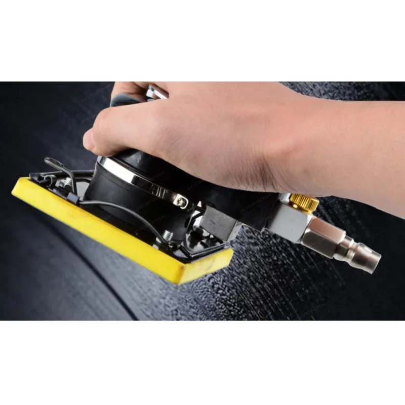 Pneumatic Square Sandpaper Machine Sander Polishing Machine Rectangular Air Mill Triangular Dry Mill Sandpaper Polishing Machine