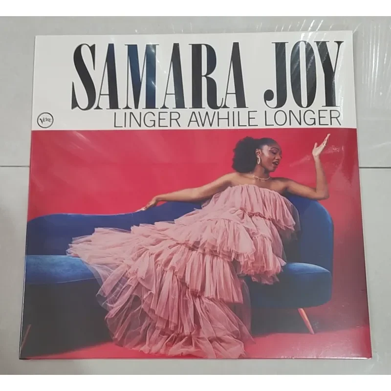 

Genuine Samara Joy Lingers Awhile Longer LP Vinyl Record for Jazz Music Enthusiasts
