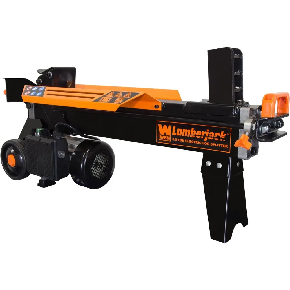 56208 6.5-Ton Electric Log Splitter with Stand