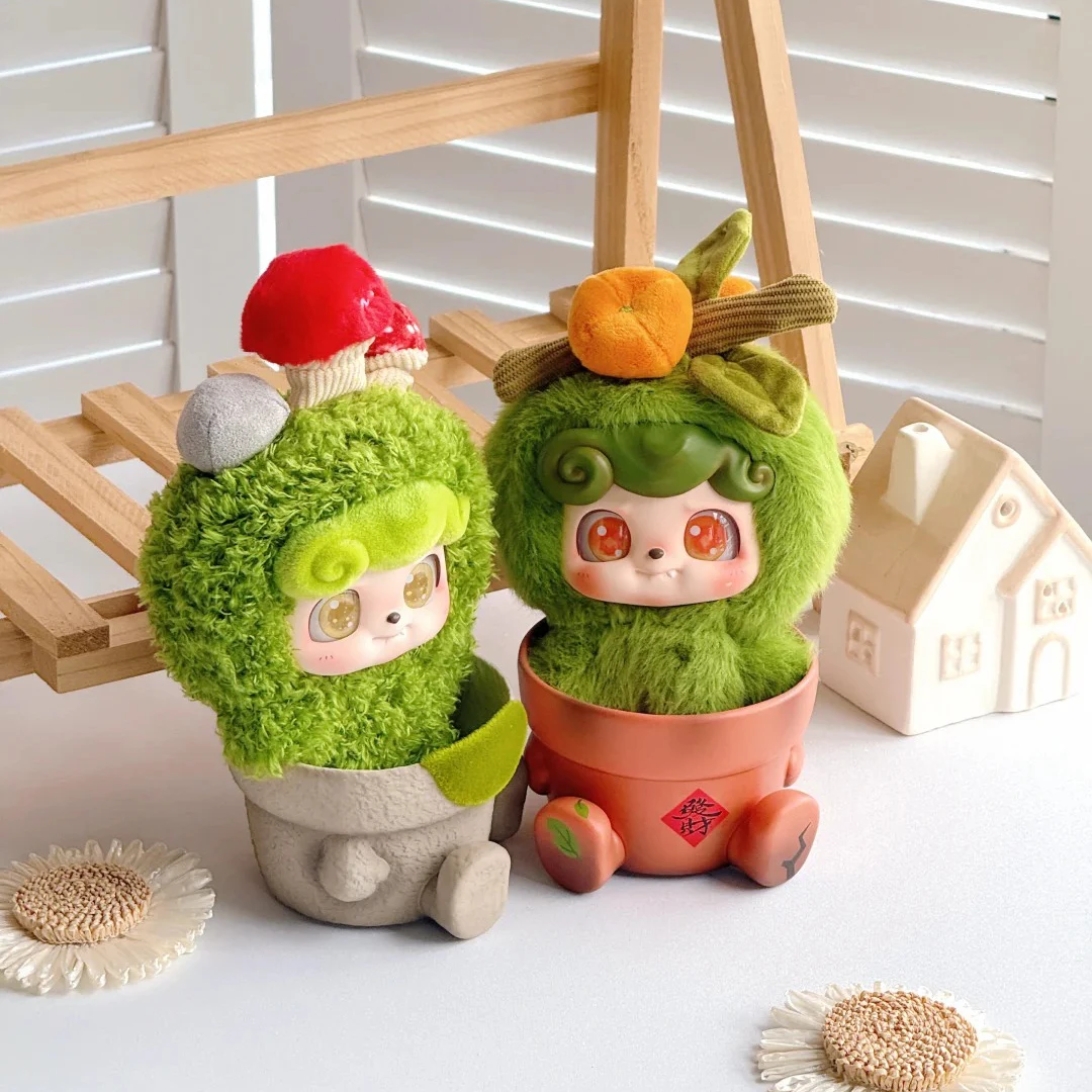 JOTOYS Q Pet Potted Story Series Blind Box Cute Plush Figure Trendy Toys Lovely Ornament New Arrival Gifts For Women Collectors view 4