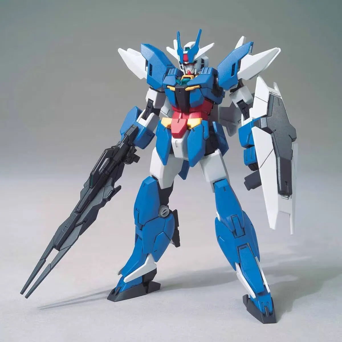 Original Bandai Gundam Anime Figur HGBD 1/144 Erde Gundam Bauen Taucher Re RISE R 01 Montage Modell Spielzeug Geschenke 13 cm