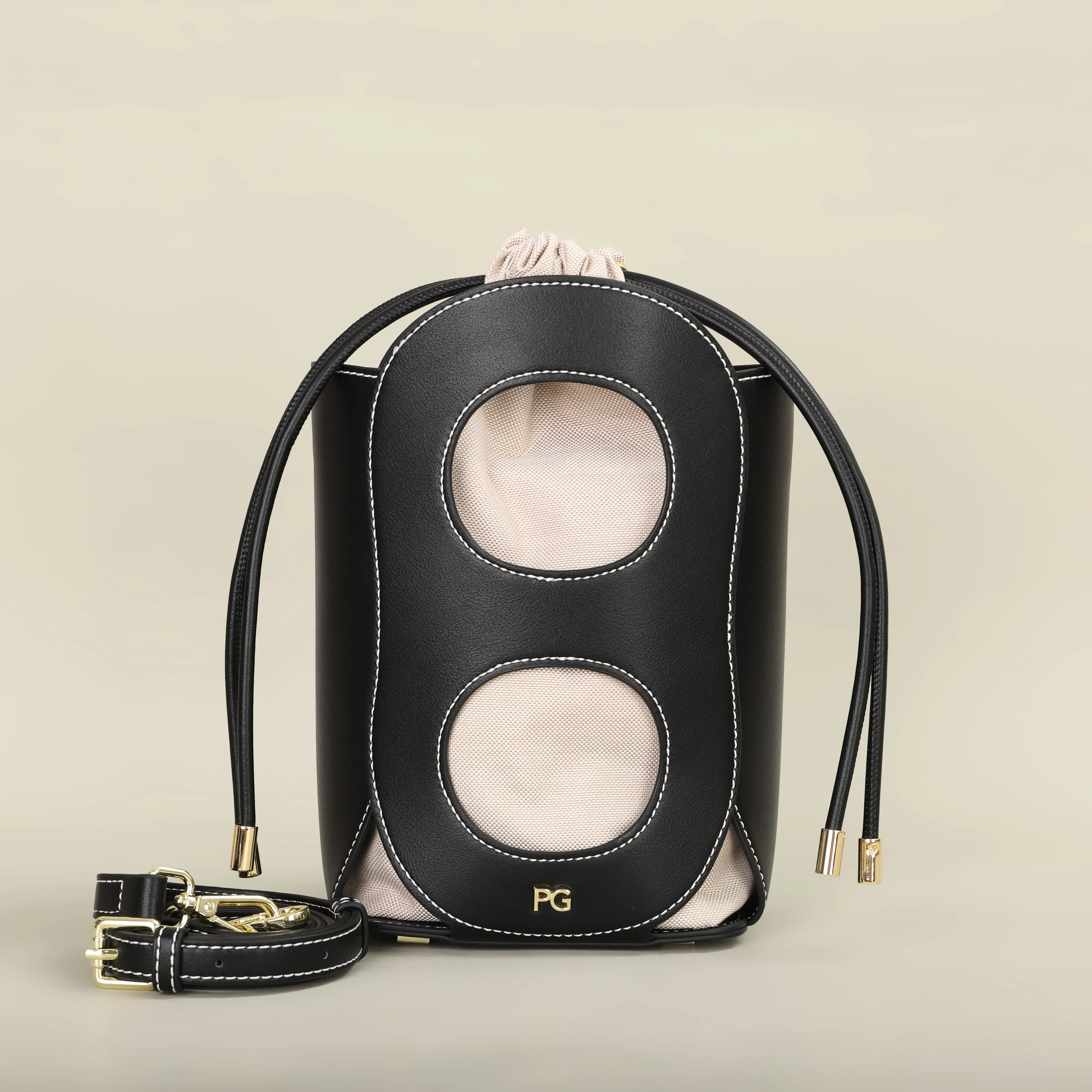 PATSY PG GARIS Damen-Umhängetasche Neue Luxusmarke Designer Hohldesign Klassische Modische Damen-Schultertasche – Detail 8